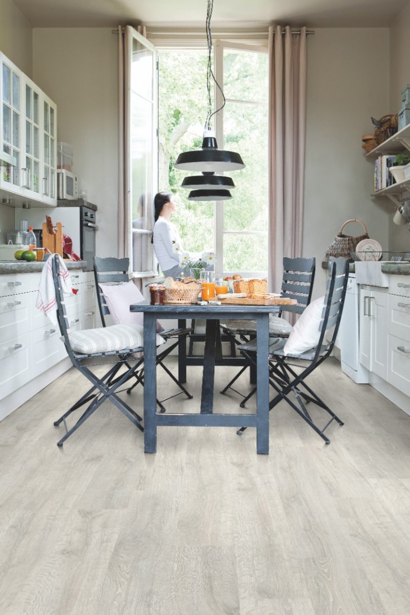 Reclaimed white patina oak