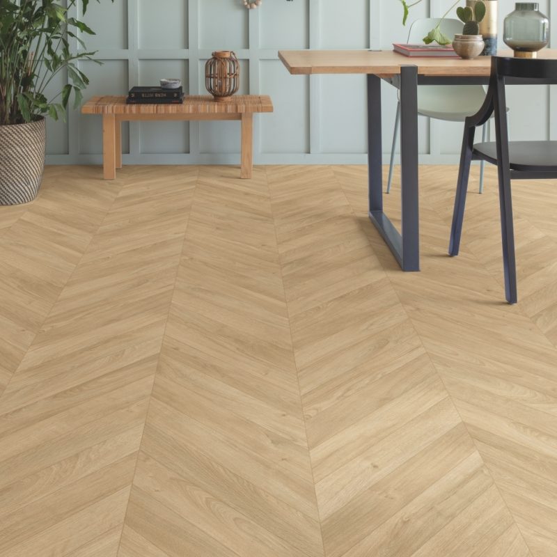 Chevron oak medium