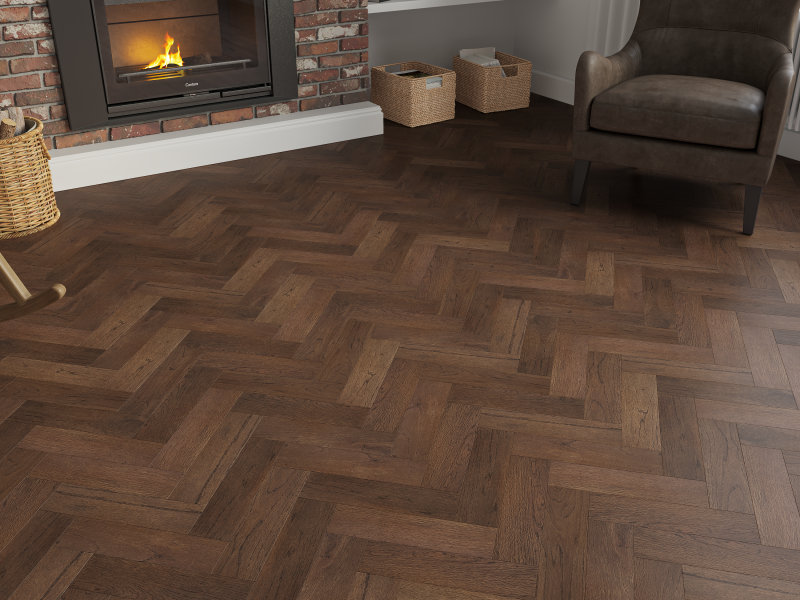 DEAN ENGINEERED HERRINGBONE OAK
