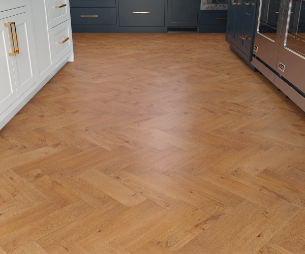 BURNHAM ENGINEERED HERRINGBONE OAK