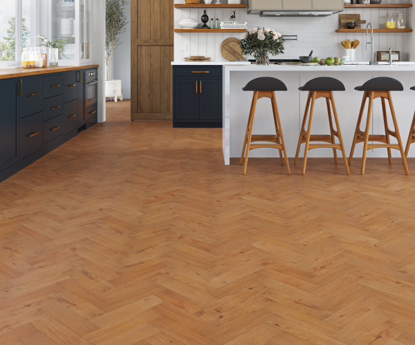 BURNHAM ENGINEERED HERRINGBONE OAK