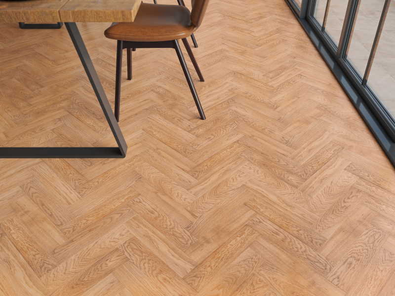 DEAN ENGINEERED HERRINGBONE OAK