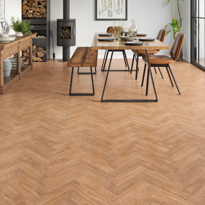 DEAN ENGINEERED HERRINGBONE OAK