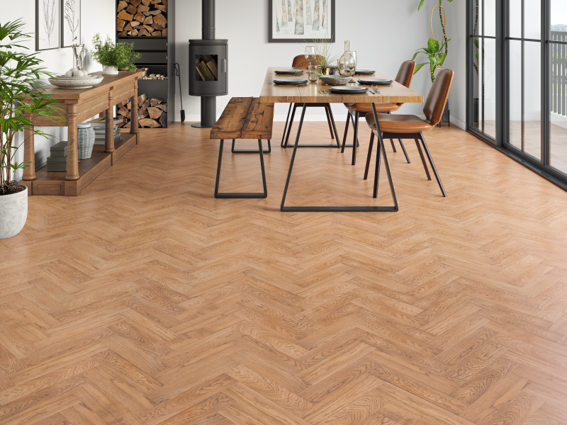 DEAN ENGINEERED HERRINGBONE OAK