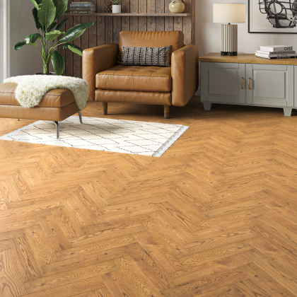 MOORS ENGINEERED HERRINGBONE OAK