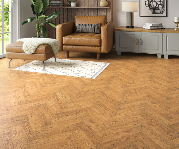 MOORS ENGINEERED HERRINGBONE OAK