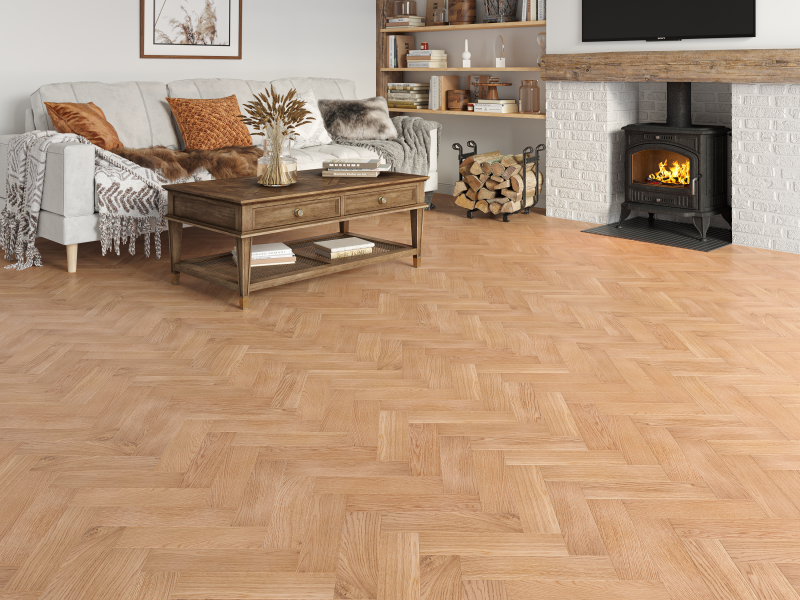 Swinley Oak 10/3 Herringbone Oak Engineered wood